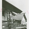 Japan Participation - Women in traditional dress in front of building