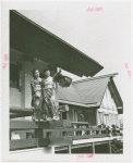 Japan Participation - Women in traditional dress in front of building