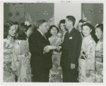 Japan Participation - Kaname Wakasugi (Commissioner General), Fiorello LaGuardia, and group