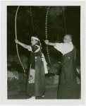 Japan Participation - Man and woman with bow and arrow