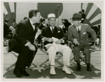 Japan Participation - Kensuke Horinouchi, Kaname Wakasugi (Commissioner General) and Grover Whalen at Japan Day exercises
