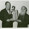 Japan Participation - Grover Whalen receives friendship token from Gosuke Imai