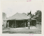 Jewels - Tent at cornerstone laying