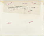 Jewish-Palestine Participation - Fiorello LaGuardia signing scroll at cornerstone laying