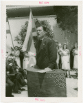 Jewish-Palestine Participation - Grover Whalen at podium