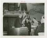 Jewish-Palestine Participation - Men at podium