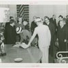 Jewish-Palestine Participation - Woman signs book