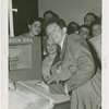 Jewish-Palestine Participation - Sam Jaffe signs book