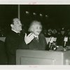 Jewish-Palestine Participation - Einstein, Albert - With Grover Whalen at podium