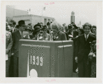 Jewish-Palestine Participation - Einstein, Albert - At podium