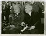 Jewish-Palestine Participation - Einstein, Albert - Sitting with man