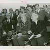 Jewish-Palestine Participation - Einstein, Albert - Sitting with man