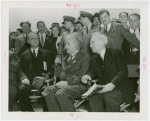 Jewish-Palestine Participation - Einstein, Albert - Sitting with man