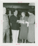 Helen Keller with Grover Whalen and group