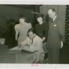 Kentucky Day - Governor A.B. ""Happy"" Chandler signing book