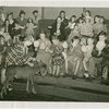 Kentucky Day - Governor A.B. ""Happy"" Chandler's children ride in Alaskan sled