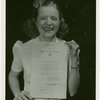 Kentucky Day - Girl holds proclamation