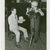 Thomas Lowell posing for daguerreotype by Charles Tremear