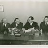 Labor - International Brotherhood of Teamsters and Howard Flanigan (Executive Vice President, NYWF) sign agreement barring strikes or lockouts
