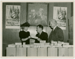 Labor - International Ladies Garment Workers Union - David Dubinsky (President, ILGWU) and others with tickets