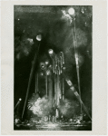 Lagoon of Nations - Sketch of fireworks display