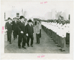 LaGuardia, Fiorello, H. - With Grover Whalen surveying employees