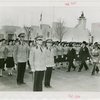 LaGuardia, Fiorello, H. - With Grover Whalen surveying employees