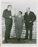 LaGuardia, Fiorello, H. - With John Moses (Governor of North Dakota) and Senator Lynn J. Frazier