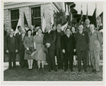 LaGuardia, Fiorello, H. - Posing with group