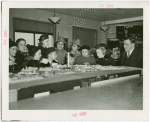 LaGuardia, Fiorello, H. - Children - Looking at model