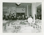 LaGuardia, Fiorello, H. - Children - Looking at model