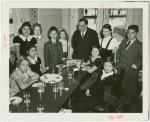 LaGuardia, Fiorello, H. - Children - At table