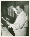 LaGuardia, Fiorello, H. - Reiter, Sylvia - Speaking at luncheon