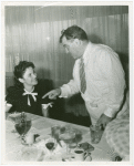 LaGuardia, Fiorello, H. - Reiter, Sylvia - At luncheon