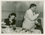 LaGuardia, Fiorello, H. - Reiter, Sylvia - At luncheon