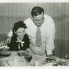 LaGuardia, Fiorello, H. - Reiter, Sylvia - At luncheon