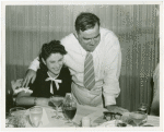 LaGuardia, Fiorello, H. - Reiter, Sylvia - At luncheon