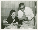 LaGuardia, Fiorello, H. - Reiter, Sylvia - At luncheon