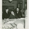 LaGuardia, Fiorello, H. - Whalen, Grover - Looking at architectural model