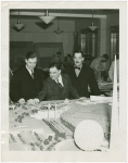 LaGuardia, Fiorello, H. - Whalen, Grover - Looking at architectural model