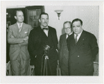LaGuardia, Fiorello, H. - Whalen, Grover - At microphone