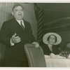 Latin American Republics Participation - Fiorello LaGuardia speaking at luncheon