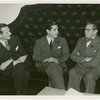 Latin American Republics Participation - Decio de Moura (Brazilian Commissioner General)) with Benjamin Namm and Julius Holmes