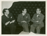 Latin American Republics Participation - Decio de Moura (Brazilian Commissioner General)) with Benjamin Namm and Julius Holmes