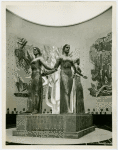 League of Nations - Building - Interior view with statue