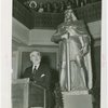 Lithuania Participation - Man and statue