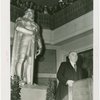 Lithuania Participation - Man and statue