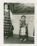 Lithuania Participation - Woman and child in traditional dress