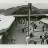 Long Island Rail Road Station - Crowd outside station