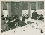 Luncheons and Dinners - Grover Whalen addressing group